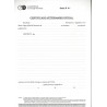 Certificado Of. Veterinario, Serie  A 0040160 al A 0040161