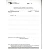 Certificado Of. Veterinario, Serie  A 0040160 al A 0040161