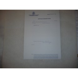 Certificados Oficiales C.Gral. serie B 0532261 2 al B 0532262 3